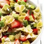 ERDBEER-AVOCADO-NUDELSALAT