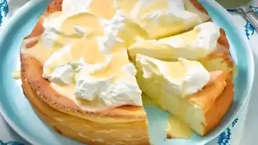 Eierlikör Käsekuchen ohne Boden