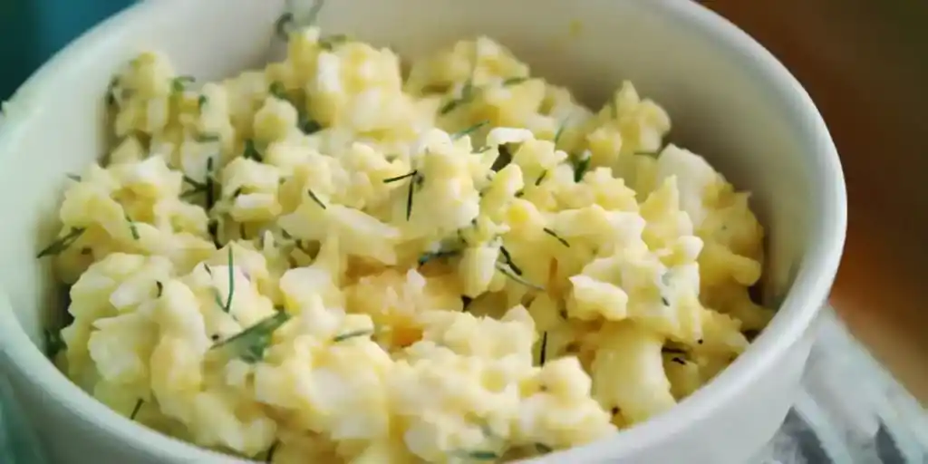 Eiersalat low carb