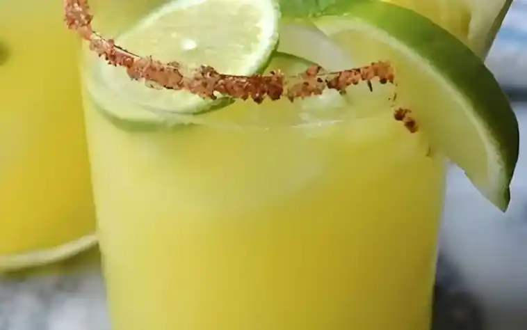 Ein Getränk zum Trinken, um die Leber zu reinigen und Fett zu verbrennen