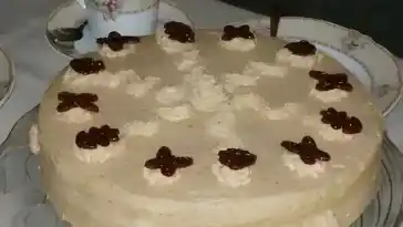 Eiskaffee Sahnetorte