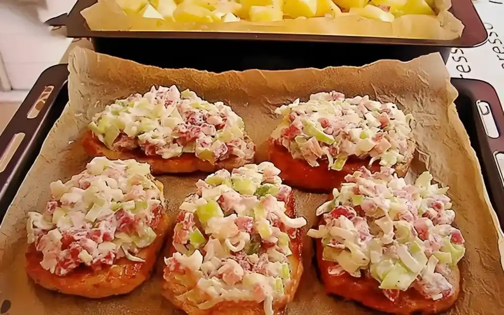Elsässer Schnitzel ein cremiger Traum