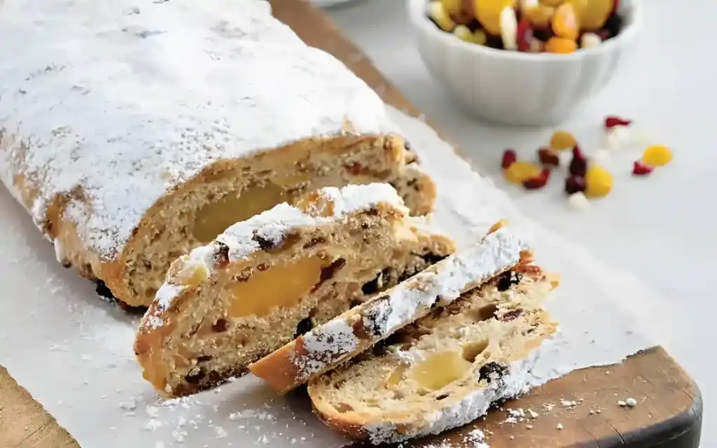 Elsässer Weihnachtsbrioche Stollen mit Thermomix