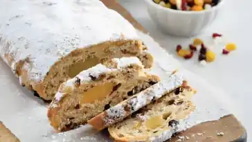 Elsässer Weihnachtsbrioche Stollen mit Thermomix