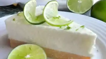 Erfrischender Limettencheesecake