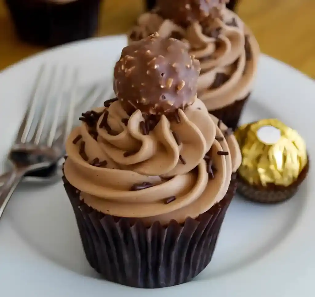 Ferrero nutella au Thermomix Cupcakes