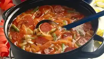 Feurige Zwiebelsuppe