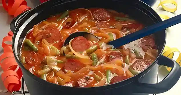 Feurige Zwiebelsuppe