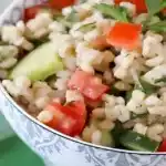 Gerstensalat mit Fenchel und Gurke