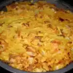 Geschnetzeltes mit Kartoffelhaube