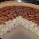 Hack Lauch Torte mit Gorgonzola