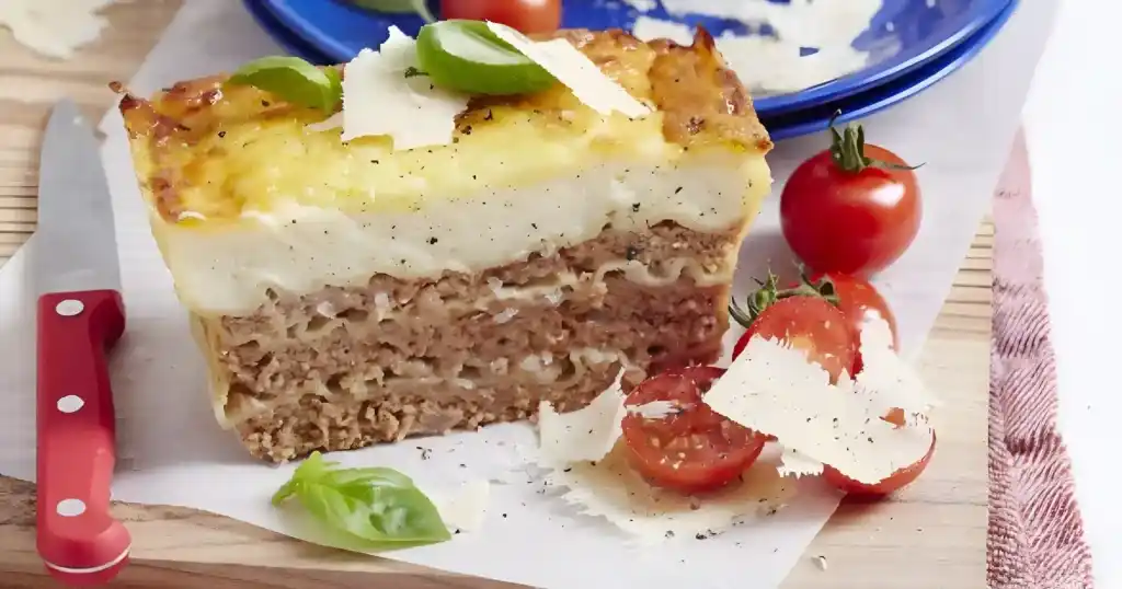 Hackbraten Lasagne