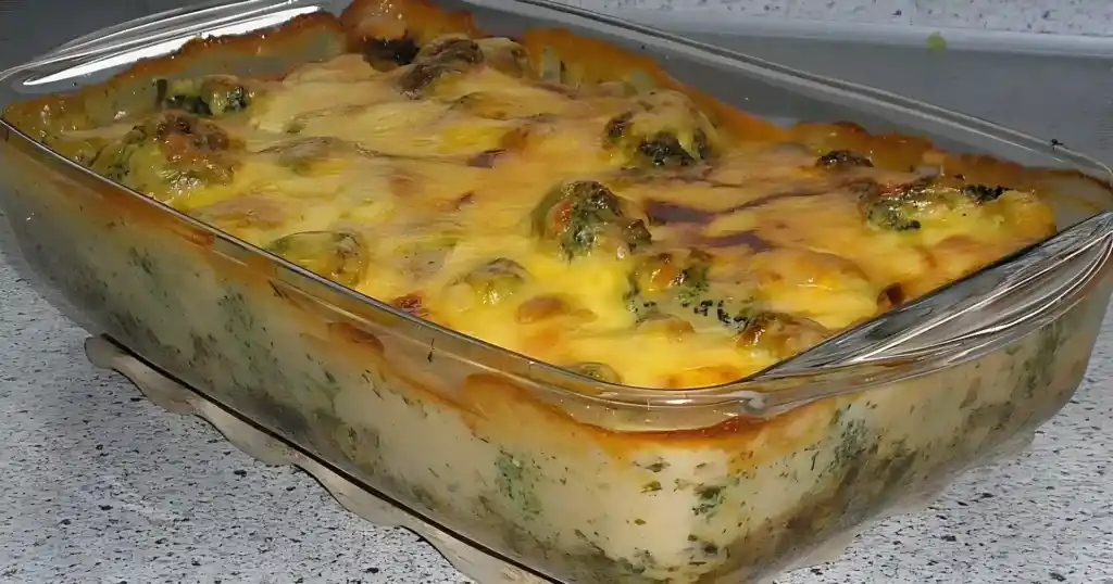 Hähnchen Brokkoli Auflauf