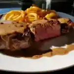Hüftsteak in einer feinen Cognac – Sahne – Soße