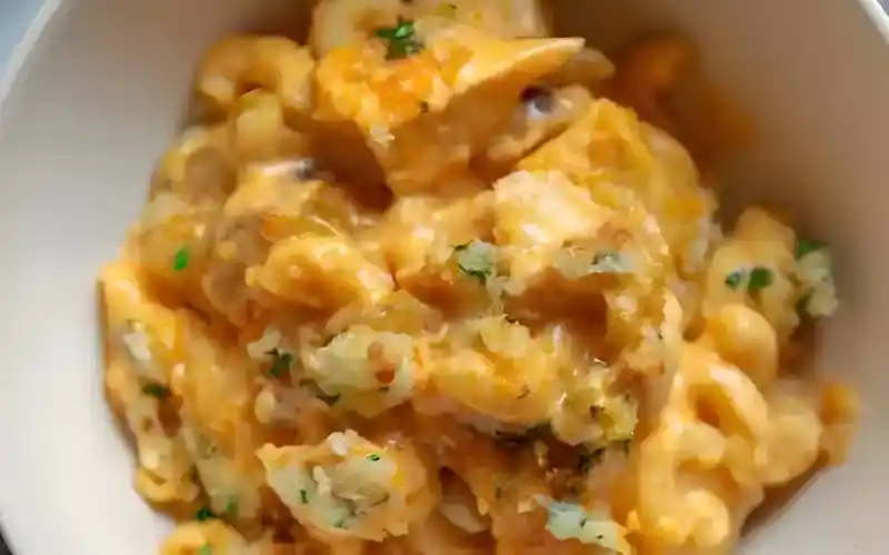 Hühnermakkaroni und Cookeo-Senfsauce