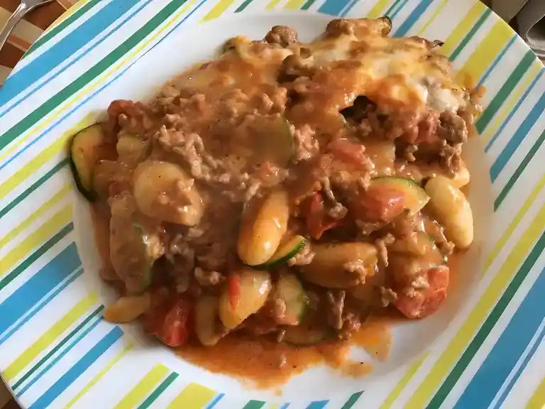 Italienischer Gnocchiauflauf