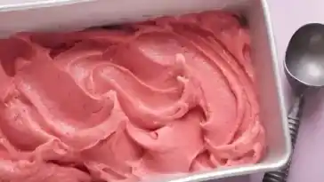 Joghurt- und Erdbeereis mit dem Thermomix