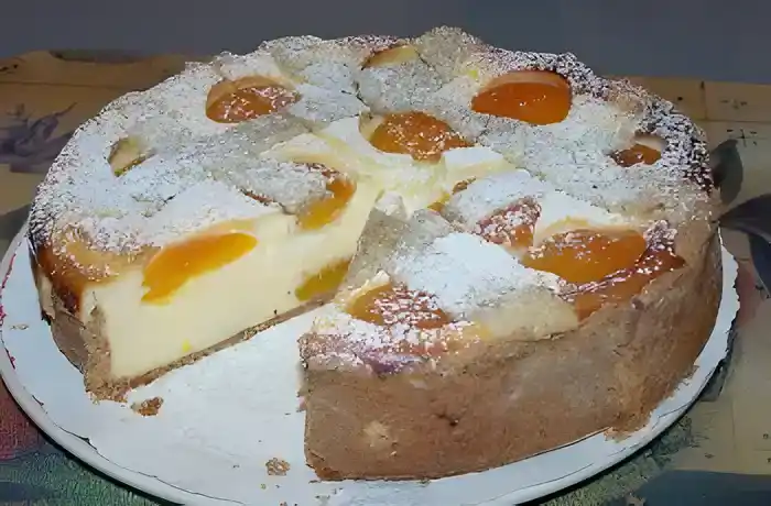 Käse Aprikosen Kuchen