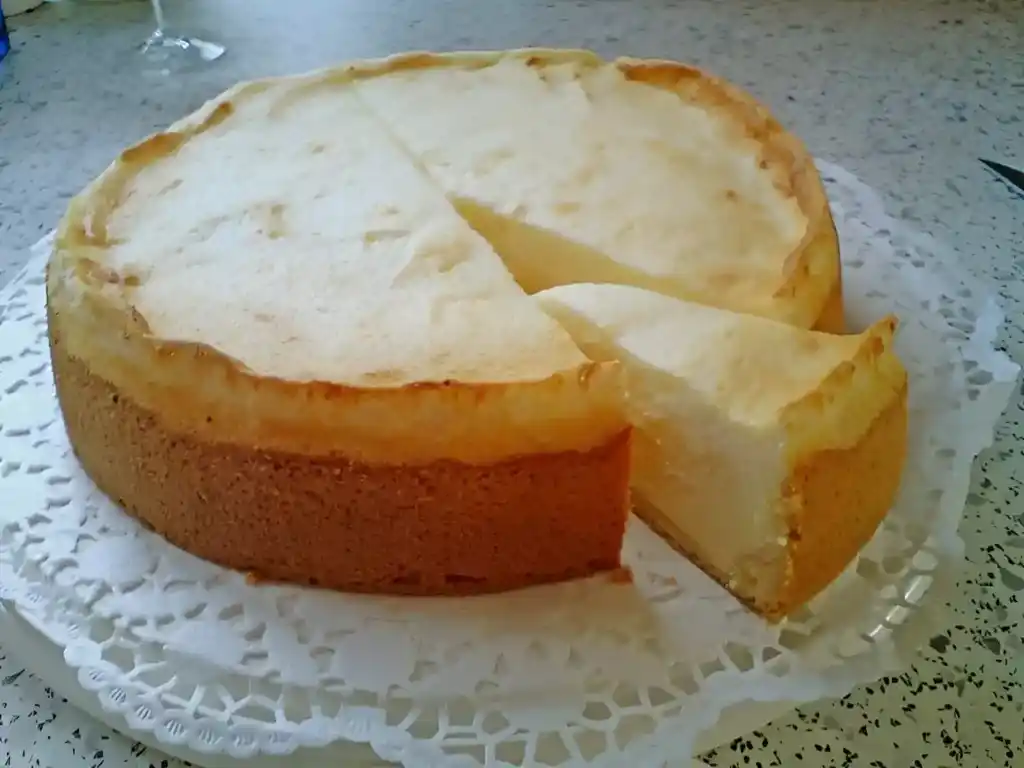 Käsekuchen mit 2 Schichten 2 Käsekuchen mit 2 Schichten
