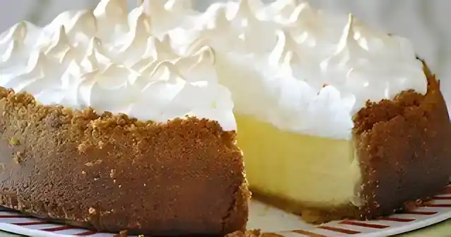 Käsekuchen mit Baiser