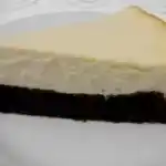 Käsekuchen mit Brownie Boden