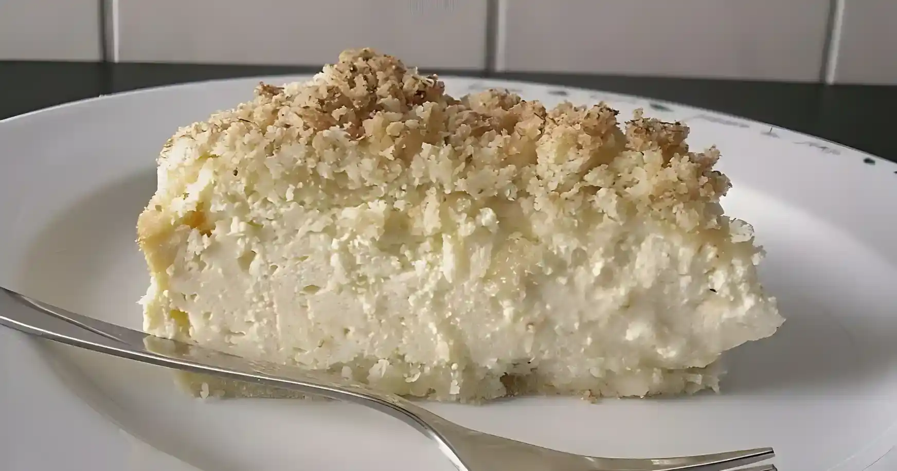 Käsekuchen mit Kokos Käsekuchen mit Kokos