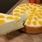 Kässekuchen mit Mandarinen
