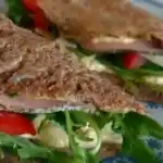 Kalorienarme Weizenkleie-Wraps