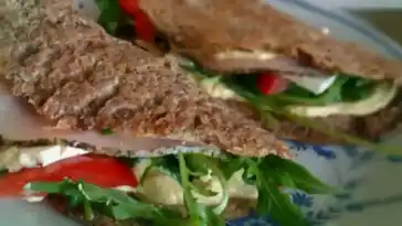 Kalorienarme Weizenkleie-Wraps