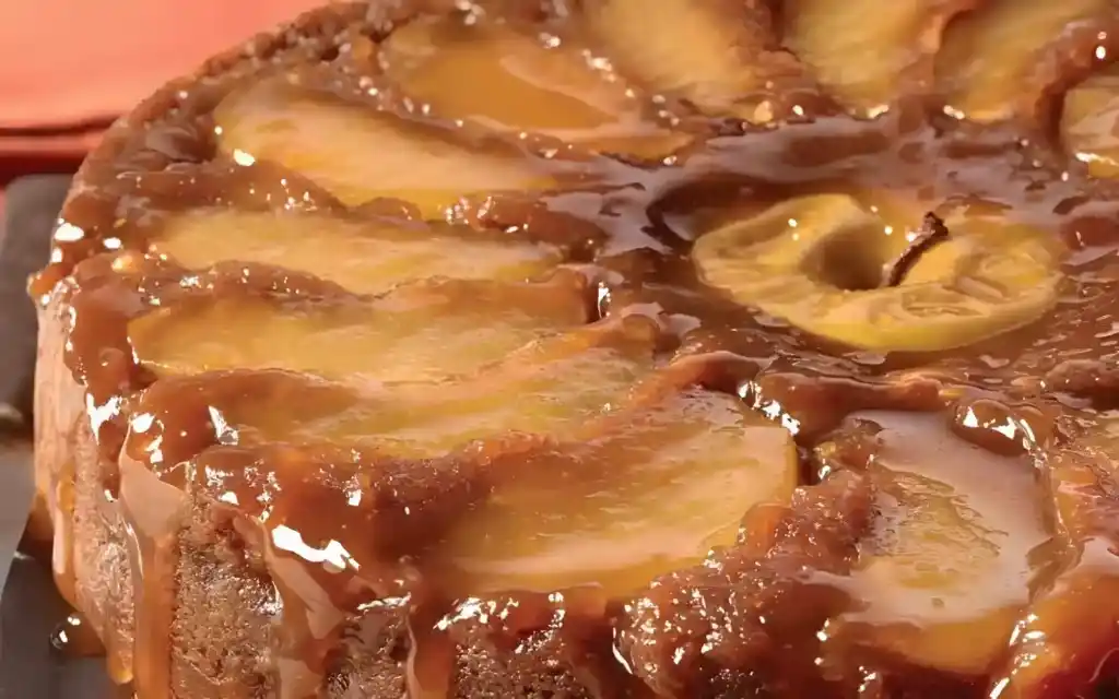 Karamellisierter Apfelkuchen