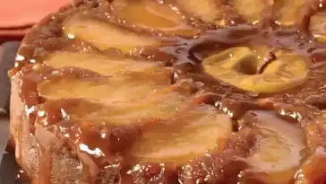 Karamellisierter Apfelkuchen waifu2x 2x jpg
