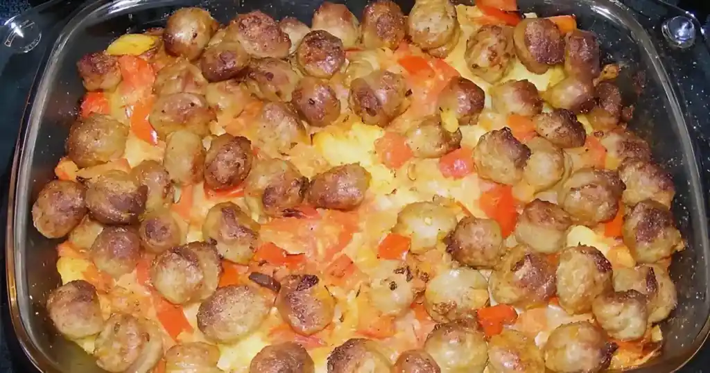 Kartoffel Bratwurst Auflauf