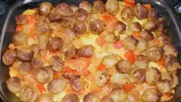 Kartoffel Bratwurst Auflauf