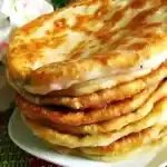 Kefir-Käse-Fladen Ein super Ersatz für Brötchen beim Frühstück