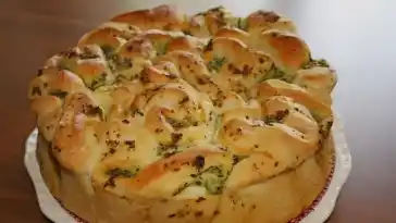 Knoblauch – Faltenbrot