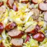 Kohl mit Dampfwürsten im Thermomix