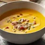 Kürbis-Velouté mit Chorizo ​​​​mit Thermomix