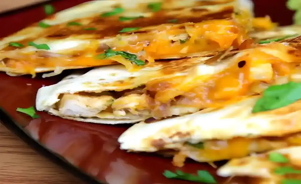 Lauch Tortilla mit Petersilie