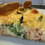 Low Carb brokkoli lachs quiche ohne boden logi