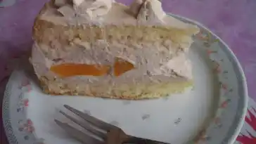 MILKY WAY PFIRSICHTORTE