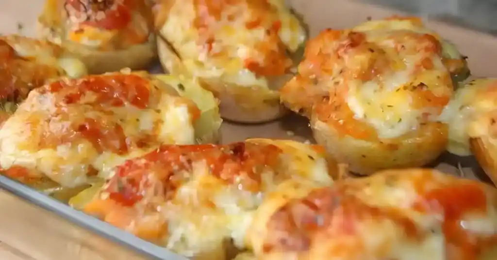 Ofenkartoffeln mit Thunfisch und Käse