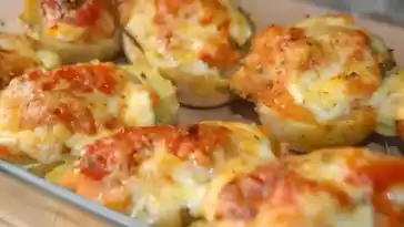 Ofenkartoffeln mit Thunfisch und Käse