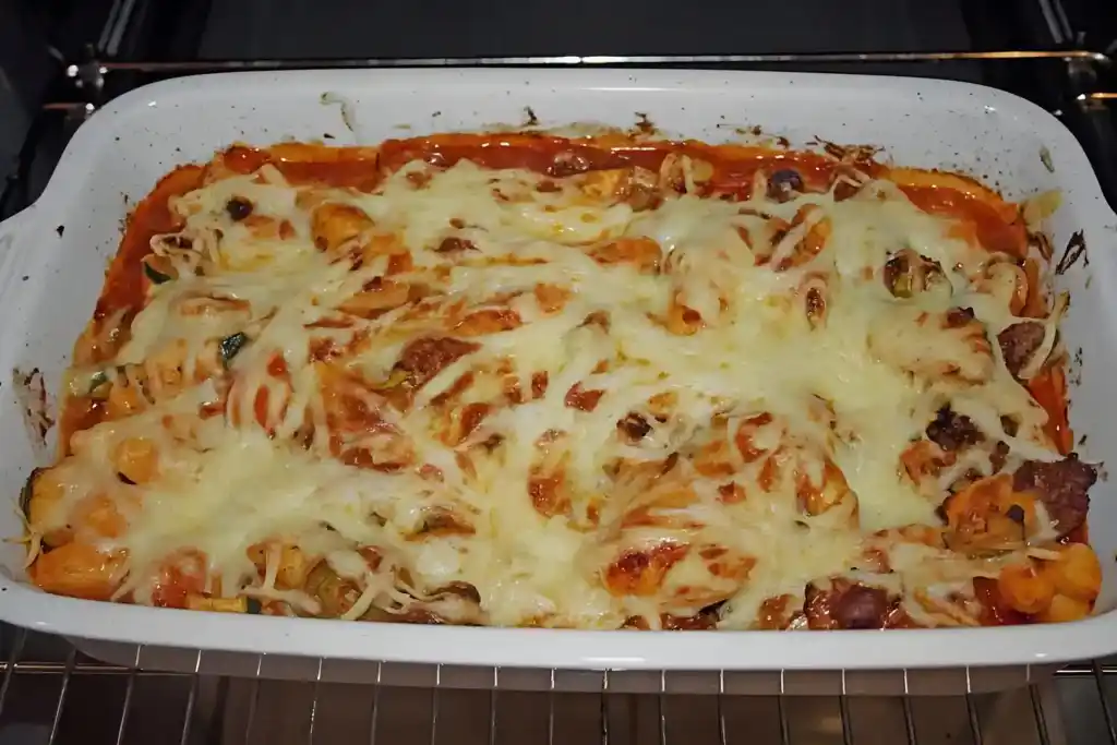 SCHUPFNUDEL – HACKFLEISCH – AUFLAUF