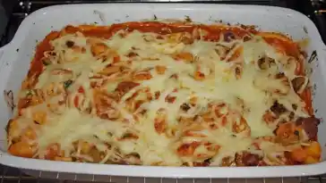 SCHUPFNUDEL – HACKFLEISCH – AUFLAUF