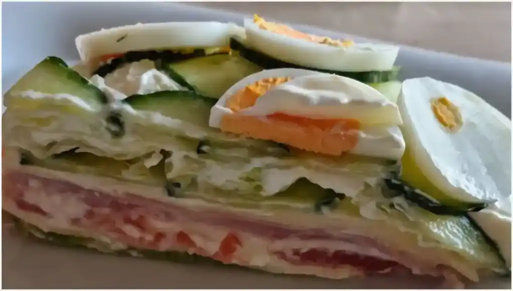 Salattorte von Benni (Low Carb)