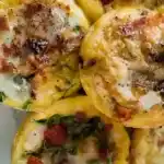 juicy tuna-vegetable muffin in der Low Carb Version