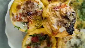 juicy tuna-vegetable muffin in der Low Carb Version