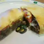 low carb Cheeseburger Calzone