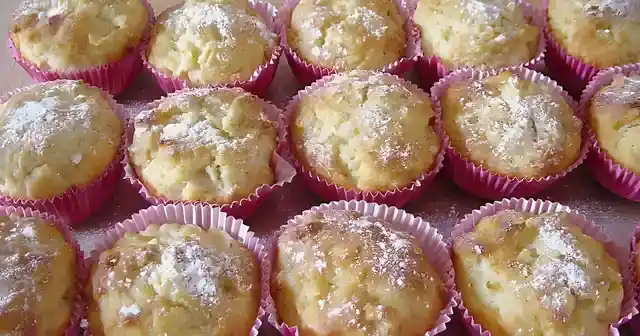 Apfel Quark Muffins