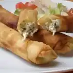 Backstein mit Käse